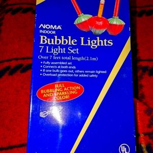 NOMA INDOOR BUBBLE LIGHTS 7 Light set 2 Boxes